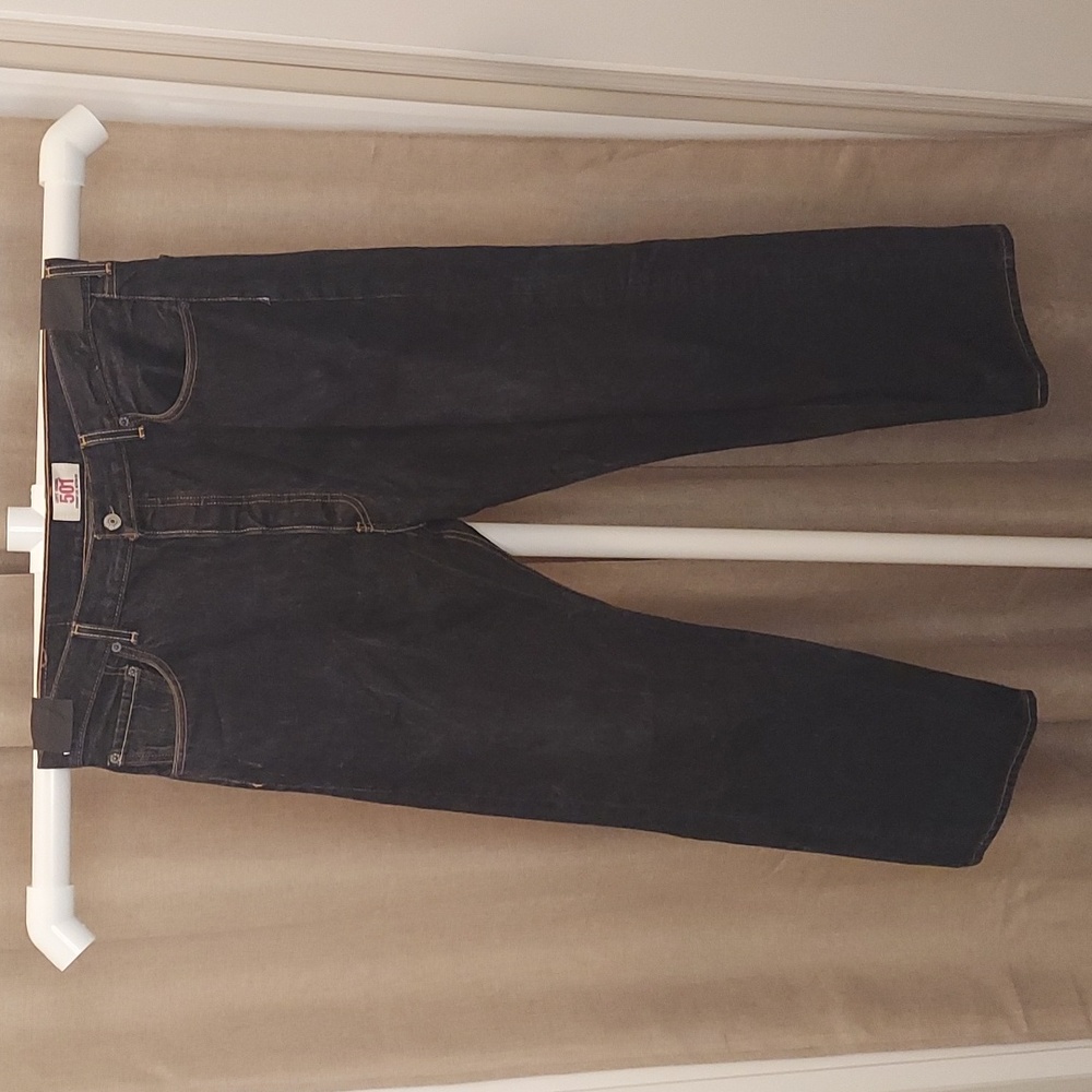 Vintage Inspired  Wrangler 501, 38x30 Straight Leg, Button Fly, blue